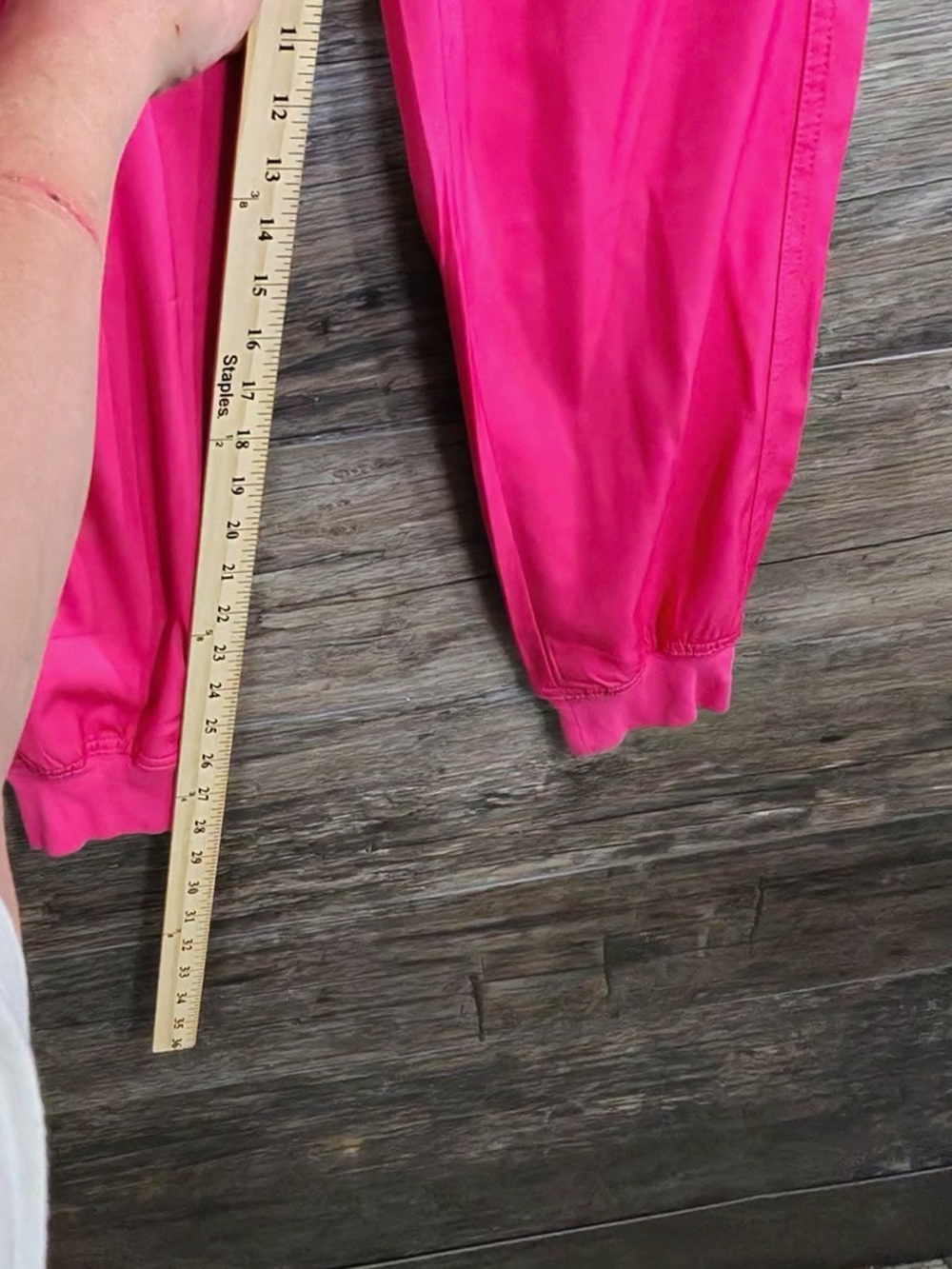 MediChic Bright Pink Women's Drawstring Jogger Scrub Pants - Picture 7 of 11